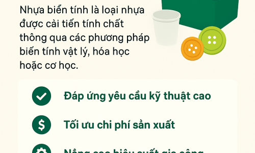Vì Sao Nhiều Doanh Nghiệp Chọn Nhựa Biến Tính Để Thay Thế Hoặc Kết Hợp Trong Sản Xuất?